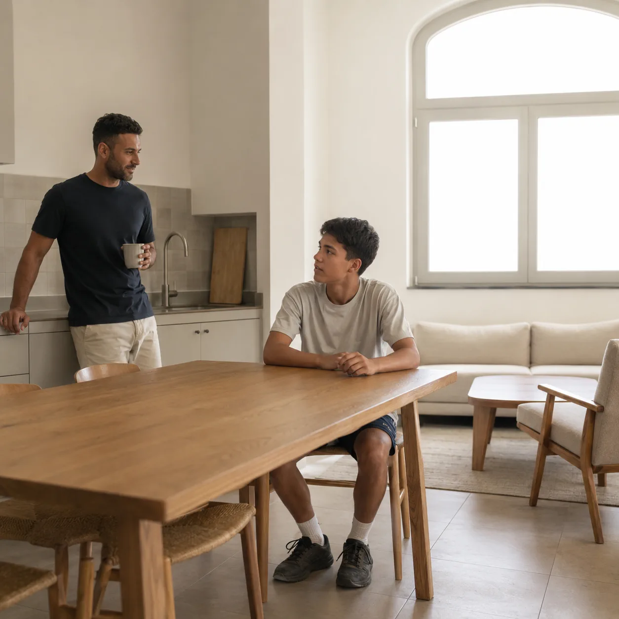 Placeholder — residence, calm and ordered, awaiting professional photography